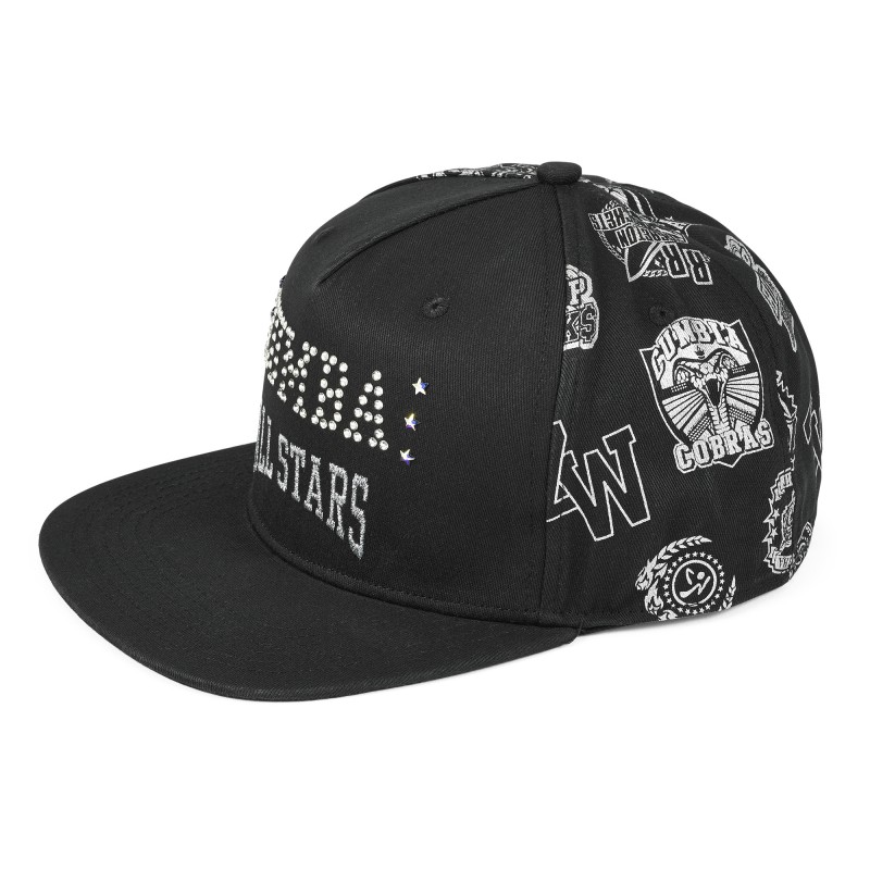 Zumba All Star Snapback Hat With Swarovski Crystals