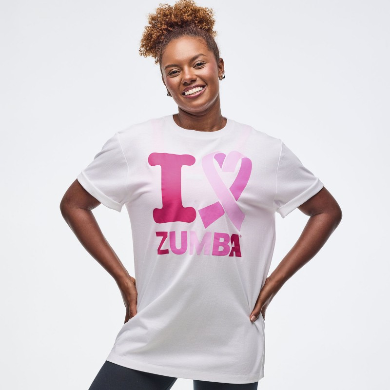 I Love Zumba Pink Tee