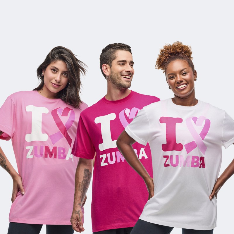 I Love Zumba Pink Tee