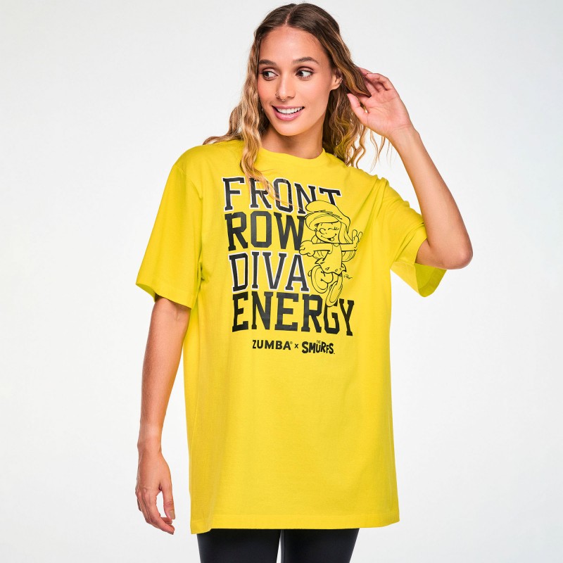 Zumba X The Smurfs Tee