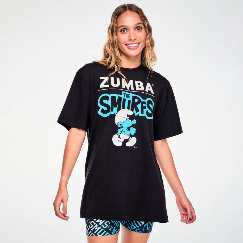 Zumba X The Smurfs Tee