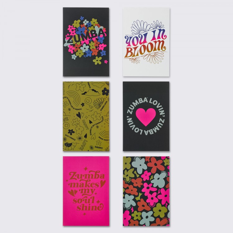 Zumba Lovin Greeting Cards 6PK