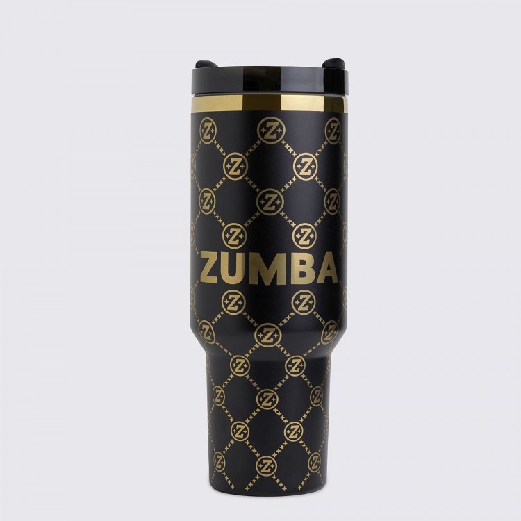 Zumba Insulated Cup With Straw