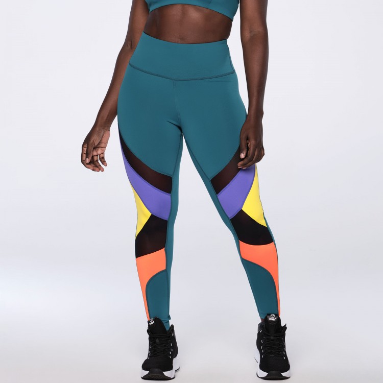 Zumba Muy Caliente High Waisted Ankle Leggings