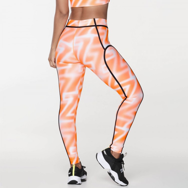 Zumba Energy Piped Ankle Leggings