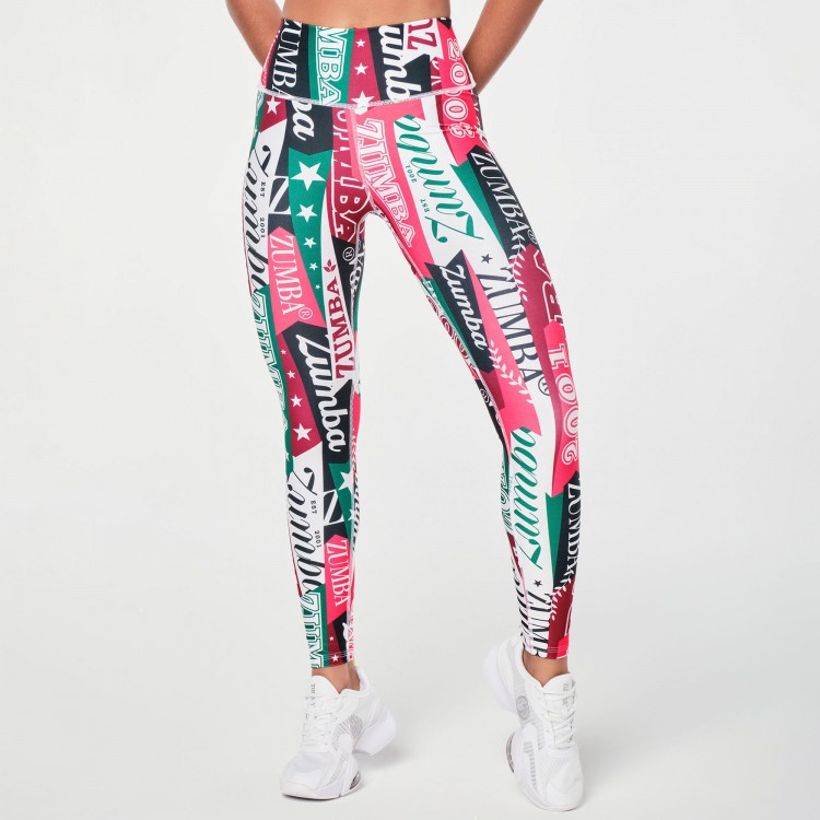 Zumba Prep High Waisted Ankle Leggings