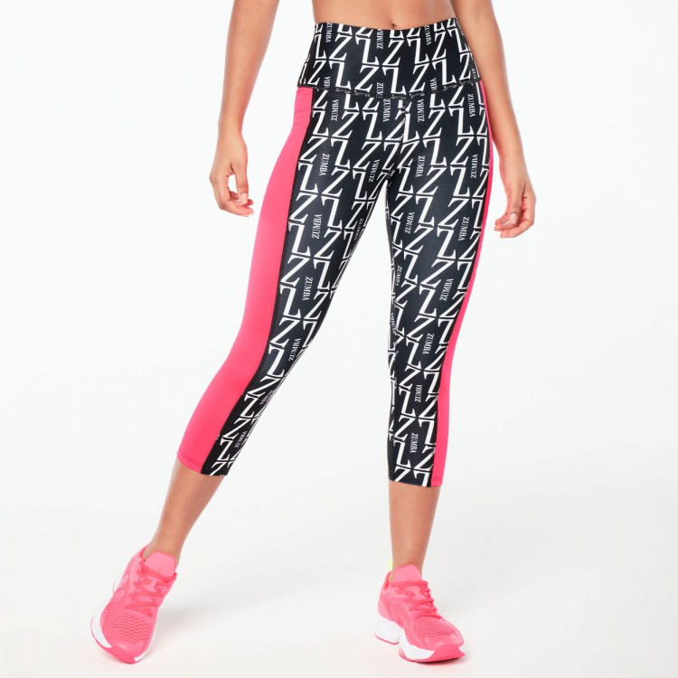Zumba Prep High Waisted Crop Leggings