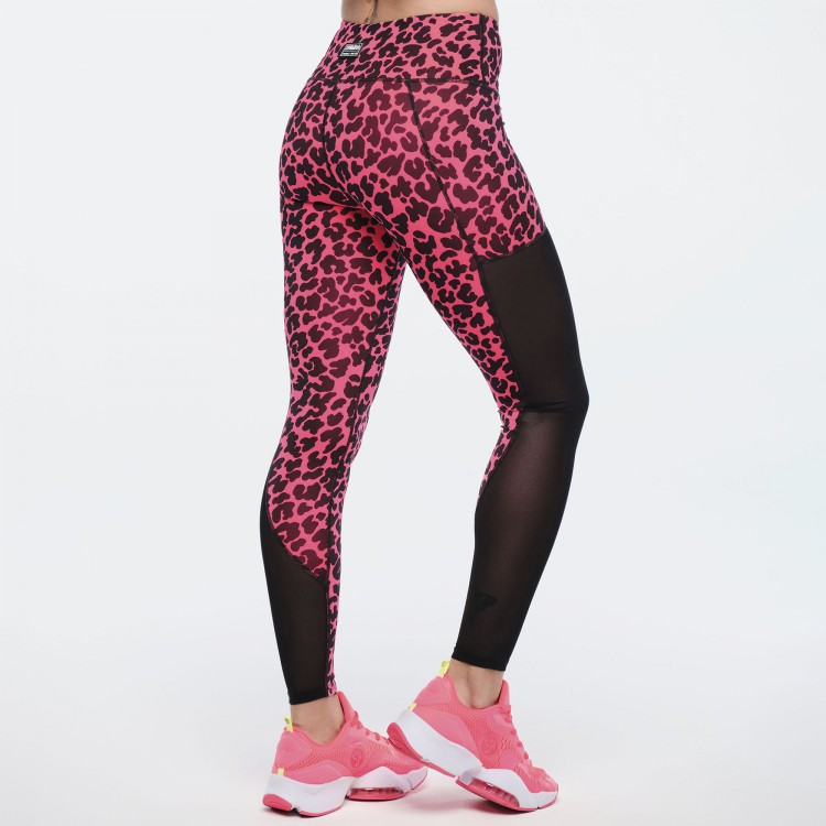 Funscape High Waisted Mesh Ankle Leggings