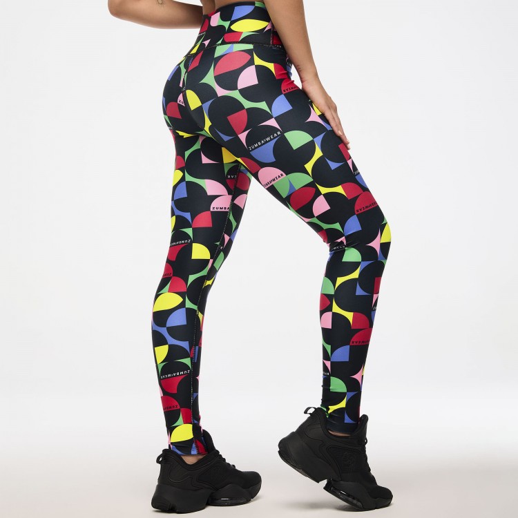 Zumba Haus High Waisted Ankle Leggings