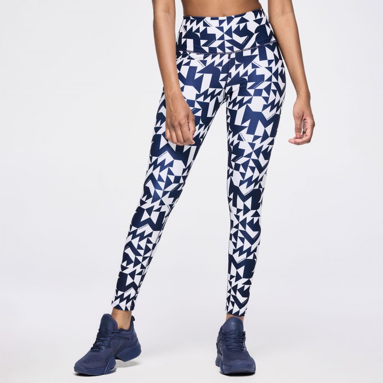 Zumba Out Loud High Waisted Ankle Leggings