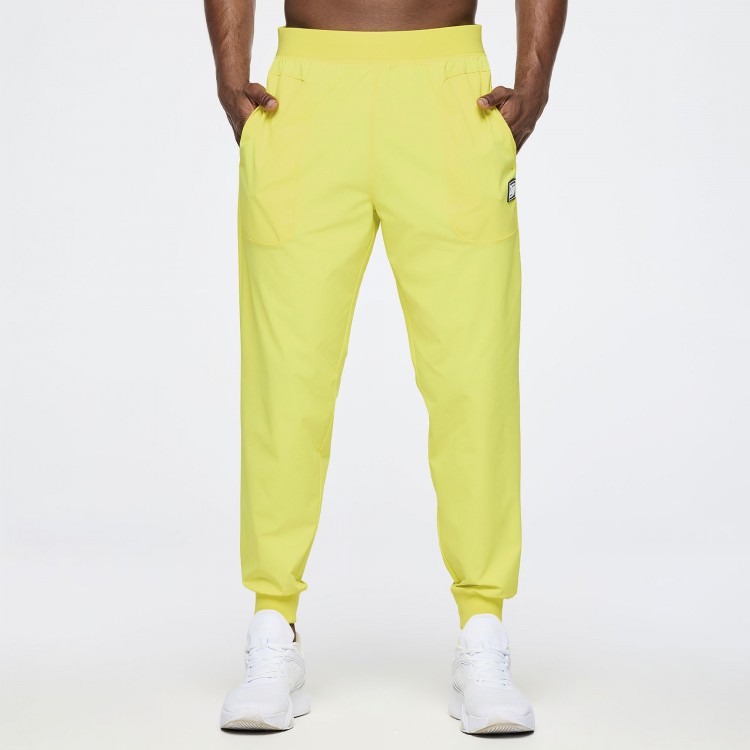 Zumba Out Loud Stretch Woven Slim Ankle Joggers