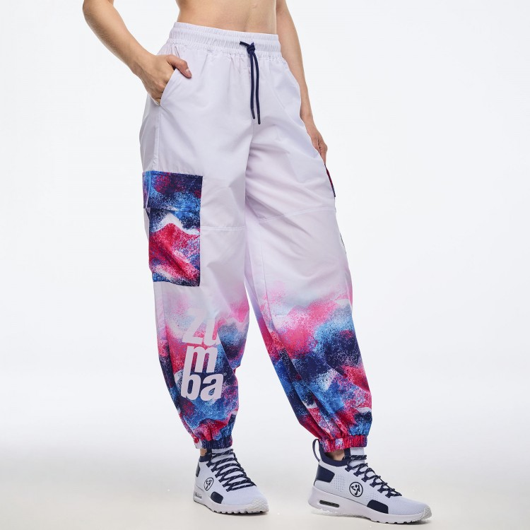 Apres Zumba Baggy Parachute Cargo Pants