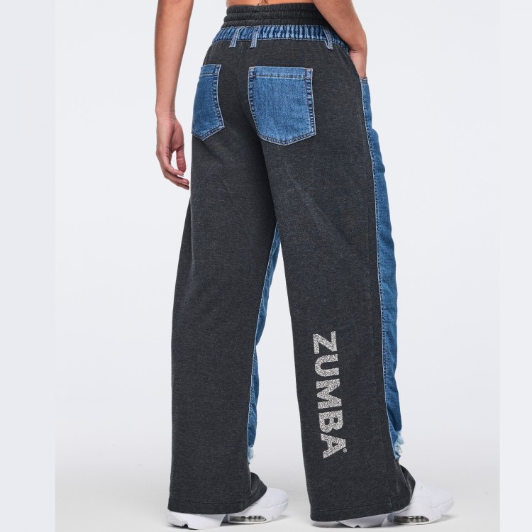 Latin Movement Combo Denim Sweatpants