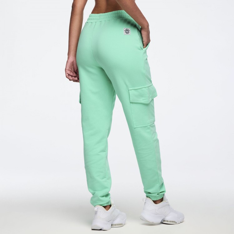Latin Movement High Waisted Knit Cargo Pants