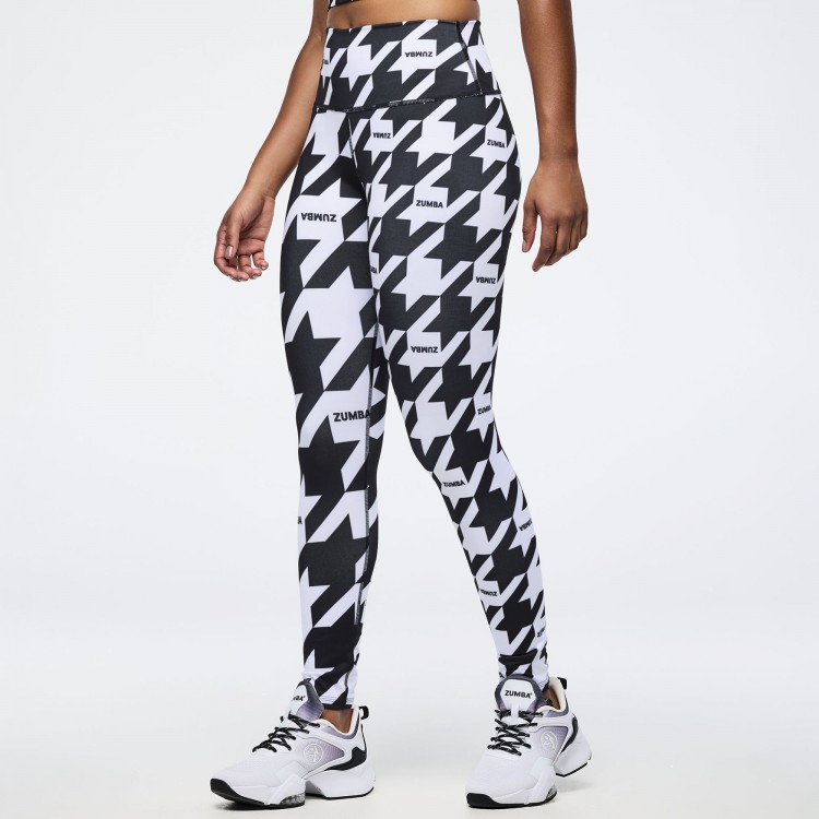 Zumba Amour Z-Lift High Waisted Ankle Leggings