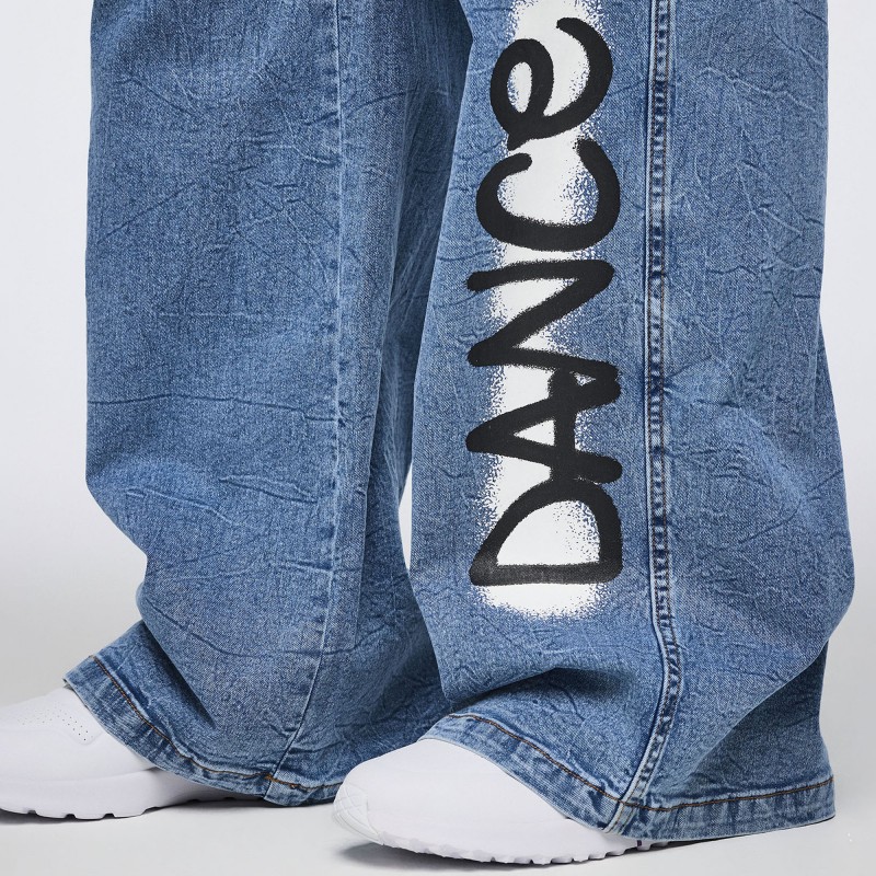 Pride Baggy Denim Cargo Pants