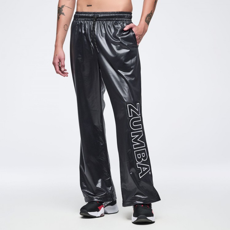 Eastern Flavor Wide Leg Track Pants