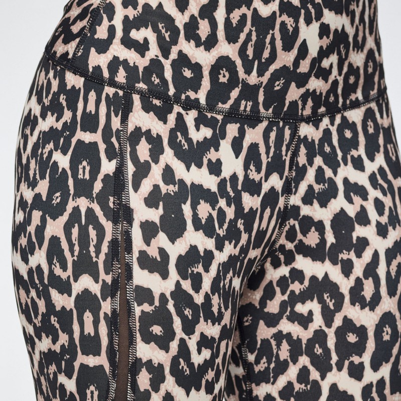 Rock and Roll Z-Lift High Waisted Ankle Leggings With Mesh