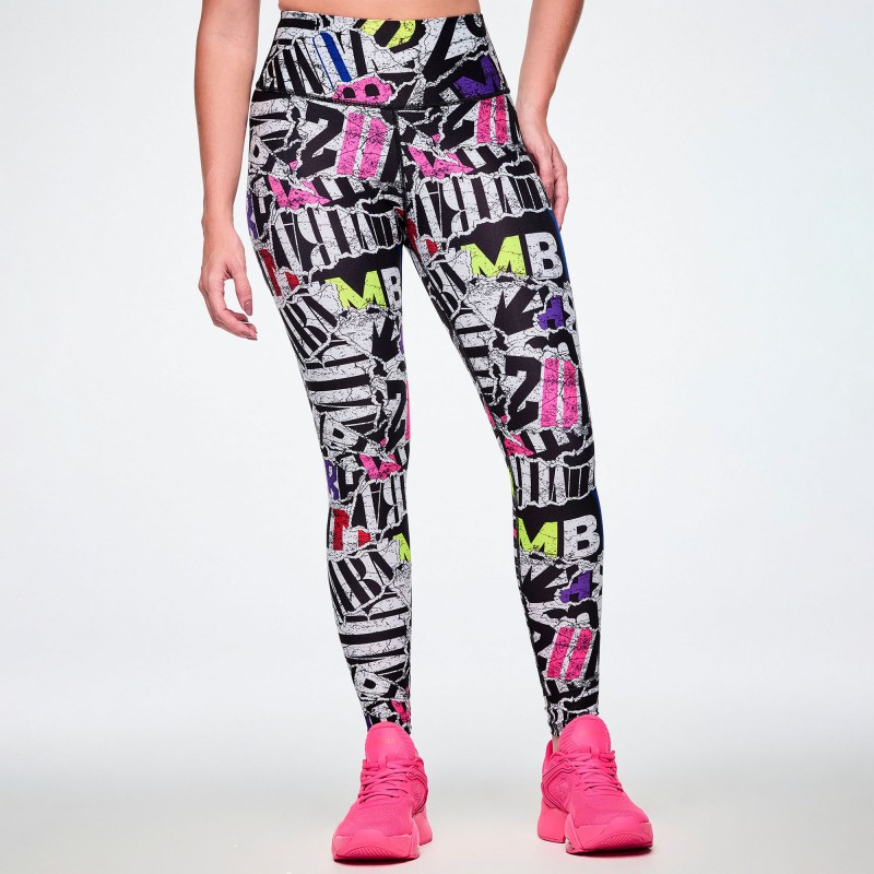 Rock and Roll High Waisted Ankle Legging