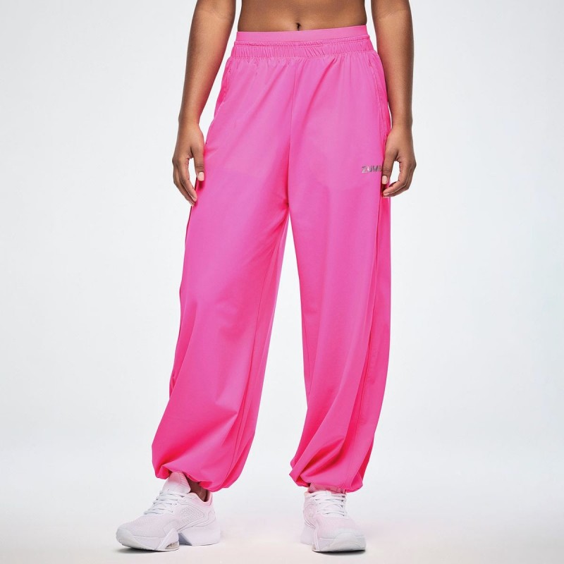 Rock and Roll Double Waistband Knit Slouch Pants