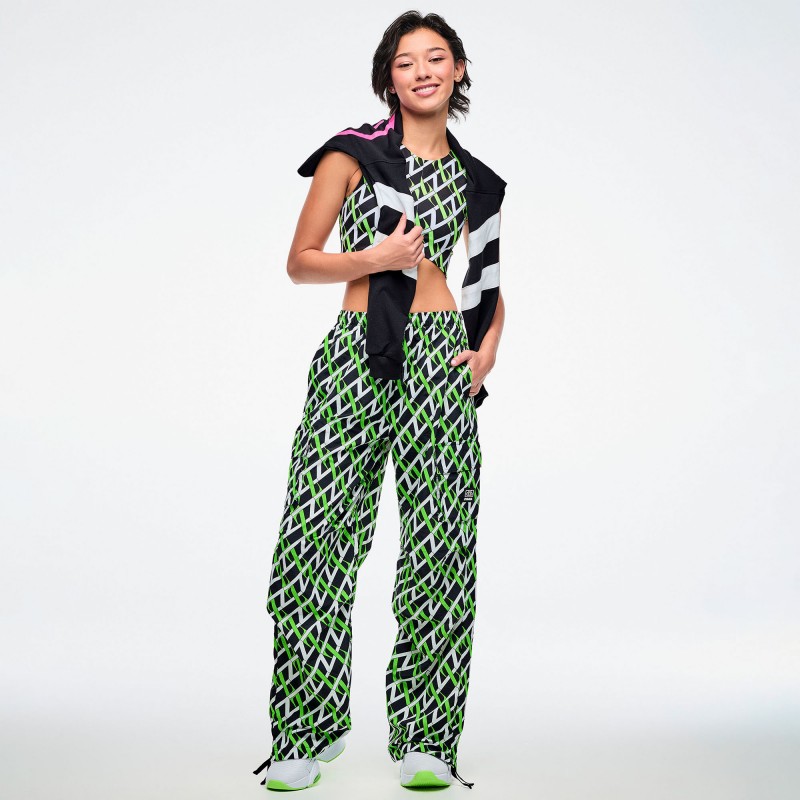 Dale-Z Woven Oversized Cargo Pants