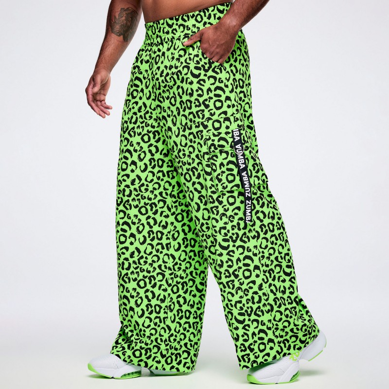 Dale-Z High Waisted Woven Cargo Pants