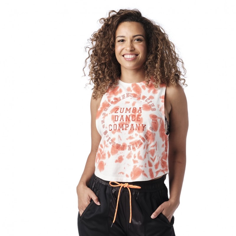 Zumba Dance Company Tie-Dye Tank