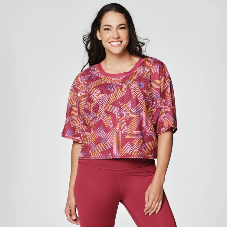 Zumba Roller Derby Boxy Top