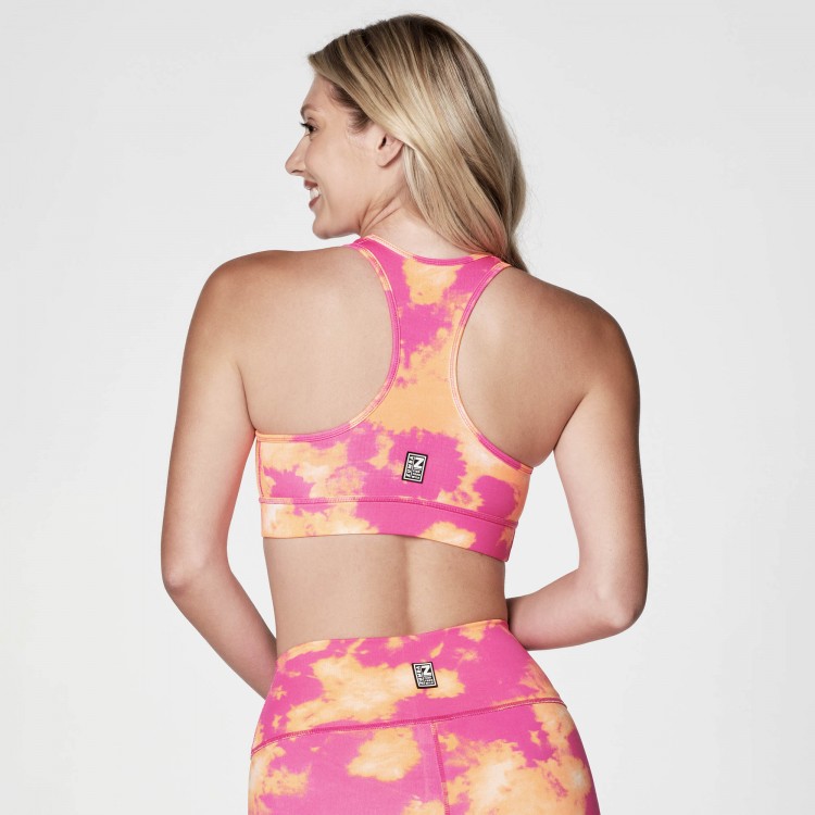 Zumba Move Tie-Dye Bra