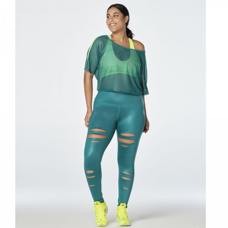 Break Out Break Free Mesh Top