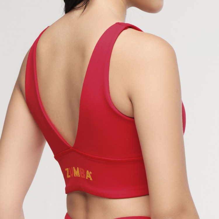 Zumba Explore Crossover Waistband Bra