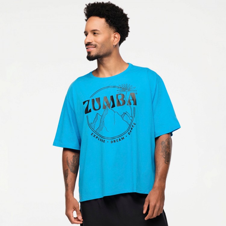 Zumba Explore Crew Neck Top