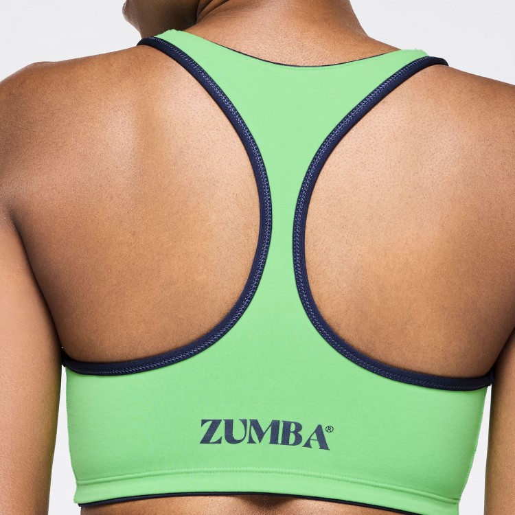 Zumba Out Loud Reversible Racerback Bra