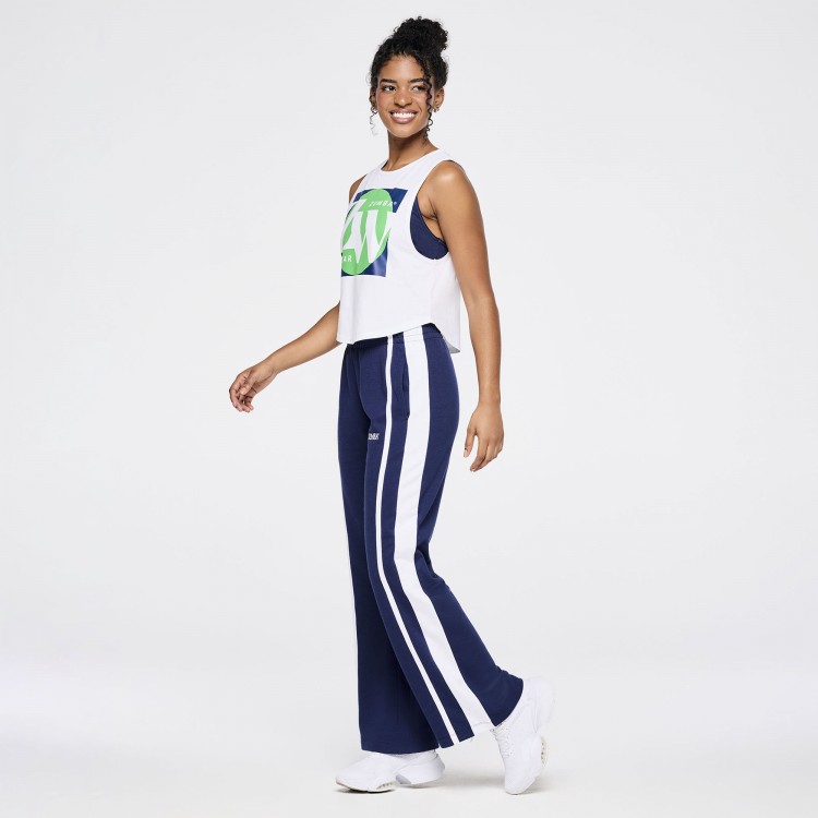 Zumba Out Loud Crop Muscle Tank