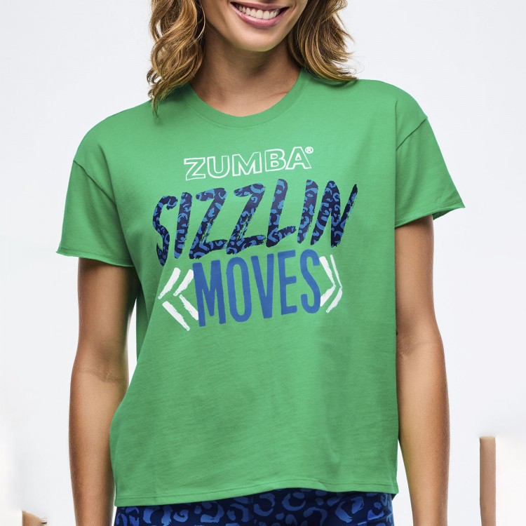 Sizzlin High Low Crew Neck Top