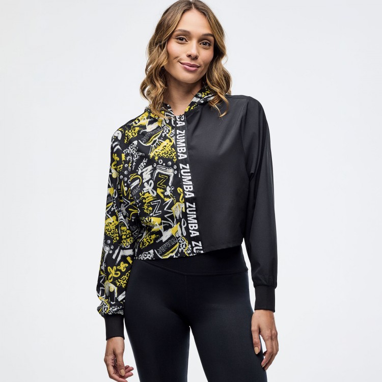 Sizzlin Woven Zip-Up Hoodie