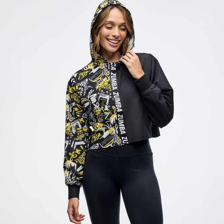 Sizzlin Woven Zip-Up Hoodie