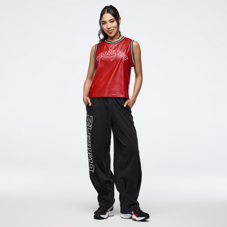 Eastern Flavor Loose Mesh Tank