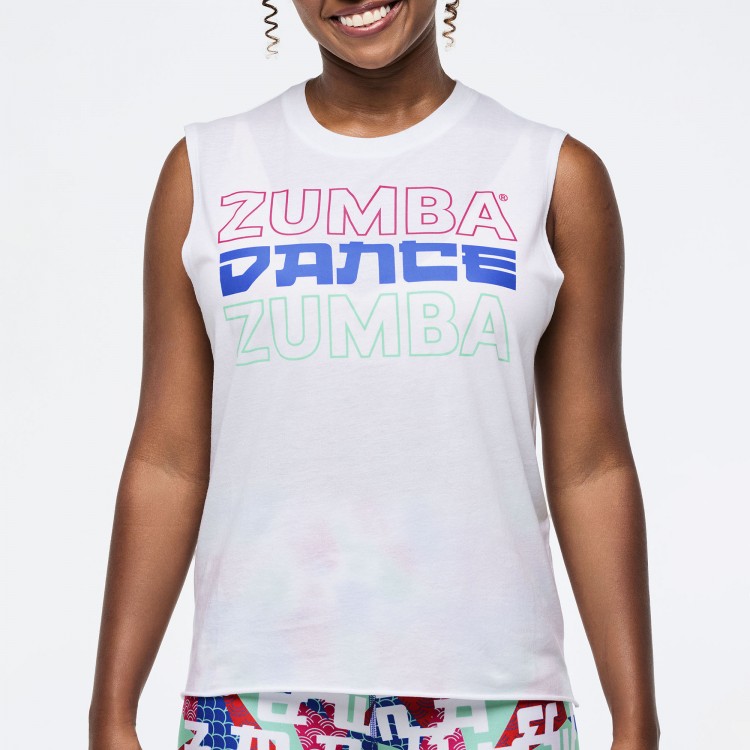 Eastern Flavor Crew Neck Muscle Tank