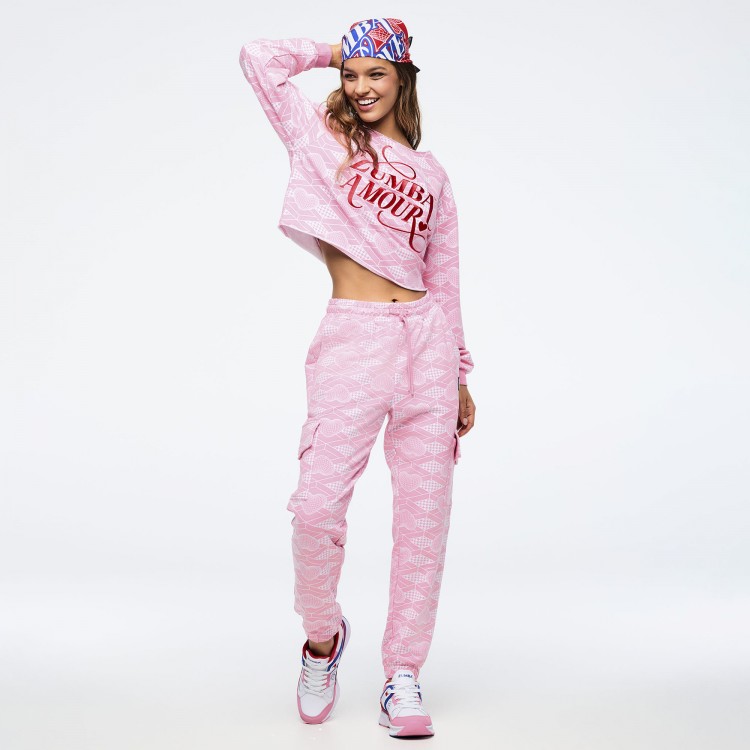 Zumba Amour Cropped Sweatshirt
