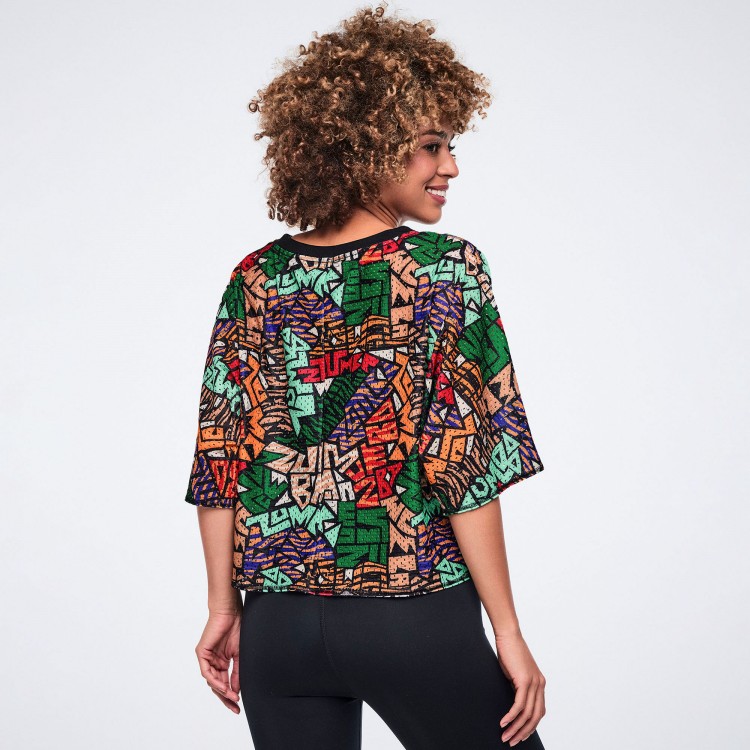 Wildbeat Boxy Dolman Crop Top