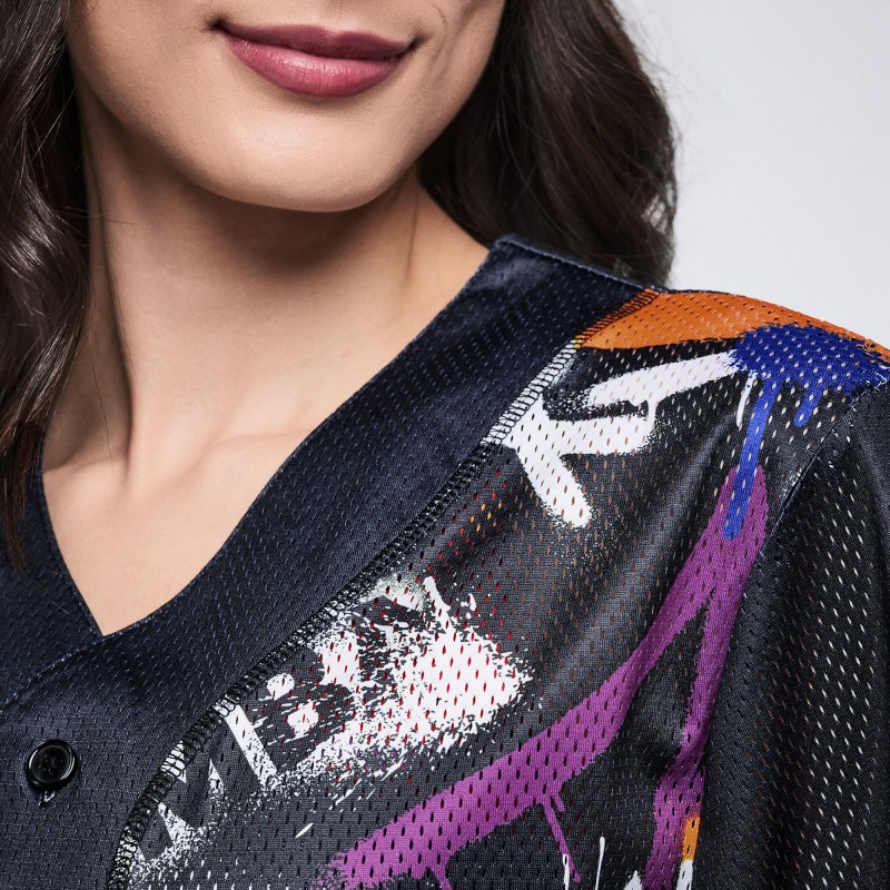 Pride Baseball Button Up