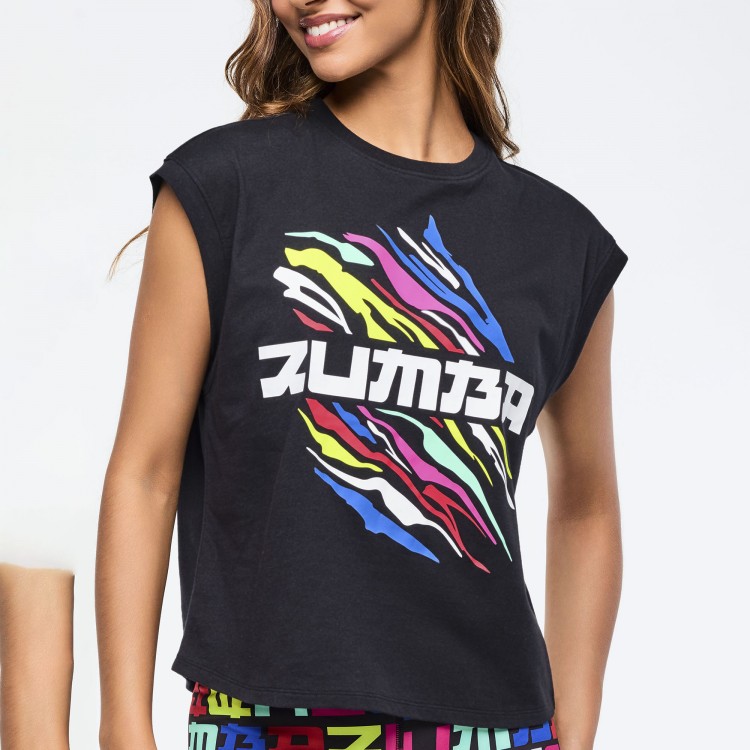 Eastern Flavor Extended Shoulder Loose Tank