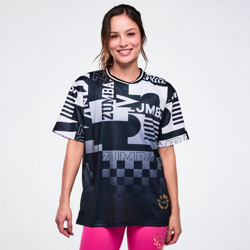 Worldwide Crew Neck Athletic Jersey