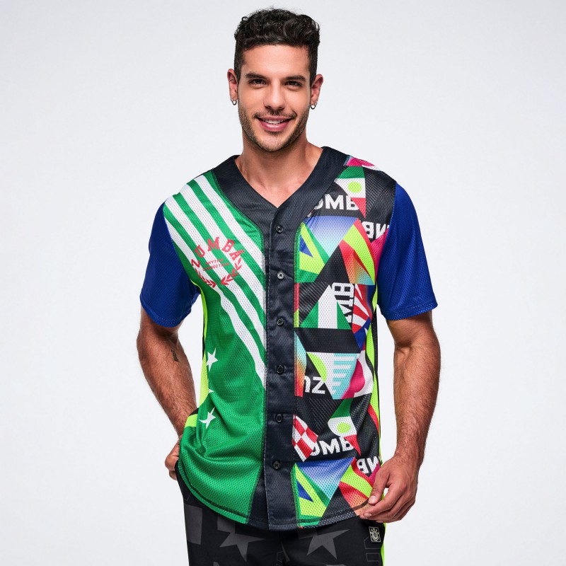 Worldwide Baseball Button Up Jersey