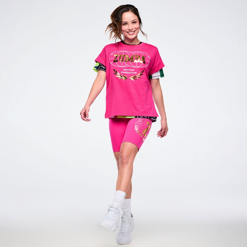 Worldwide Crew Neck Top
