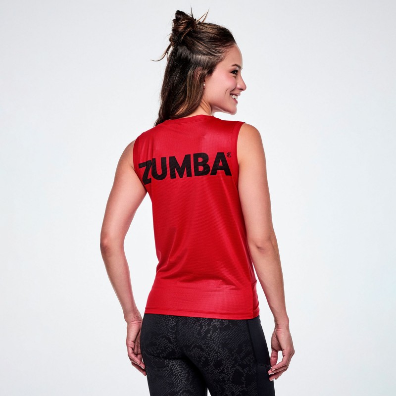 Rock and Roll Front Twist Mesh Tank