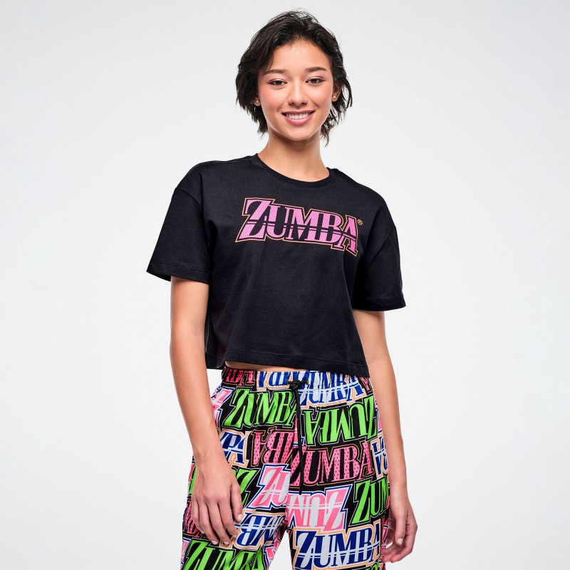 Dale-Z Crew Neck Crop Top