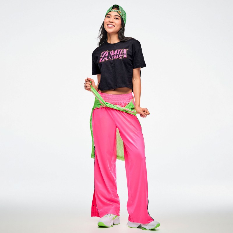 Dale-Z Crew Neck Crop Top