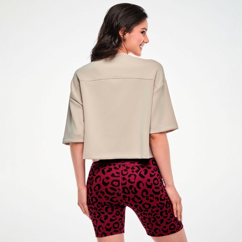 Zumba Modal Drop Shoulder Top